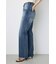 AZUL DENIM センタープレスストレートデニム