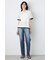 AZUL DENIM センタープレスストレートデニム