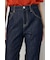 AZUL DENIM センタープレスストレートデニム