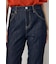 AZUL DENIM センタープレスストレートデニム