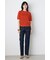 AZUL DENIM センタープレスストレートデニム