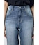 【WEB限定】AZUL DENIM センタープレスストレートデニム ロング丈