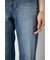 【WEB限定】AZUL DENIM センタープレスストレートデニム ロング丈