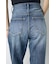 【WEB限定】AZUL DENIM センタープレスストレートデニム ショート丈