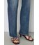 【WEB限定】AZUL DENIM センタープレスストレートデニム ショート丈