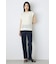 【WEB限定】AZUL DENIM センタープレスストレートデニム ショート丈