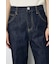 【WEB限定】AZUL DENIM センタープレスストレートデニム ショート丈