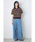 シアーポロニットトップス
