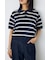 シアーポロニットトップス