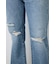 AZUL DENIM ダメージストレートデニム