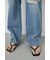 AZUL DENIM ダメージストレートデニム