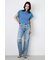 AZUL DENIM ダメージストレートデニム