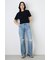 AZUL DENIM ダメージストレートデニム