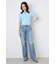 AZUL DENIM ダメージストレートデニム