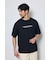 配色メッシュロゴTEE