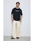 配色メッシュロゴTEE
