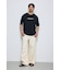 配色メッシュロゴTEE
