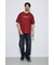 配色メッシュロゴTEE