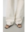 【WEB限定】AZUL DENIM ダメージストレートデニム ロング丈