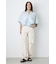 【WEB限定】AZUL DENIM ダメージストレートデニム ロング丈