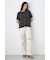 【WEB限定】AZUL DENIM ダメージストレートデニム ロング丈