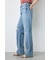 【WEB限定】AZUL DENIM ダメージストレートデニム ロング丈