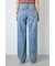 【WEB限定】AZUL DENIM ダメージストレートデニム ロング丈