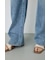 【WEB限定】AZUL DENIM ダメージストレートデニム ロング丈