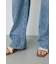 【WEB限定】AZUL DENIM ダメージストレートデニム ロング丈