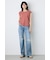 【WEB限定】AZUL DENIM ダメージストレートデニム ロング丈
