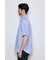 フェイクレーヤードストライプシャツ
