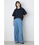 AZUL DENIM 甘撚りバギーパンツ