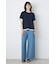 AZUL DENIM 甘撚りバギーパンツ