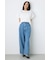 AZUL DENIM 甘撚りバギーパンツ
