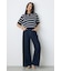 AZUL DENIM 甘撚りバギーパンツ