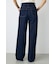 AZUL DENIM ハイウエストワイドデニム