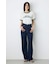 AZUL DENIM ハイウエストワイドデニム