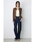 AZUL DENIM ハイウエストワイドデニム