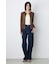 AZUL DENIM ハイウエストワイドデニム