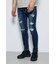 AZUL DENIM リペアスキニー