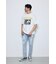 AZUL DENIM リペアスキニー