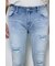 AZUL DENIM リペアスキニー