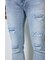 AZUL DENIM リペアスキニー