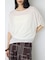 ドレープクロップドTシャツ