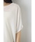 ドレープクロップドTシャツ