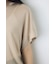 ドレープフレンチスリーブTシャツ