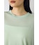 ドレープフレンチスリーブTシャツ