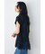 【接触冷感】裾レースドッキングトップス