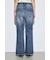 AZUL DENIM センタープレスフレアデニム