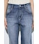 AZUL DENIM センタープレスフレアデニム